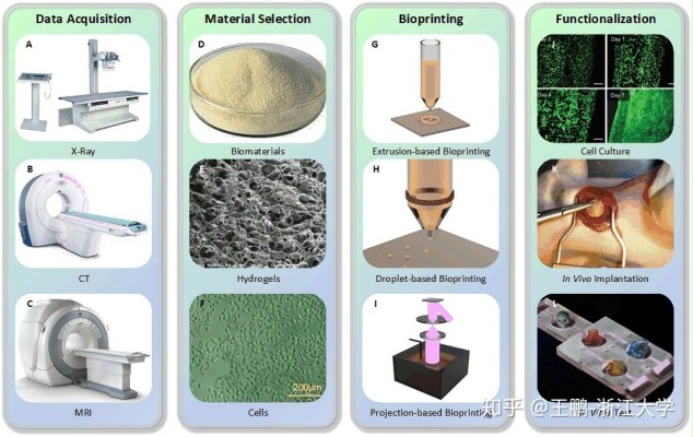 生物3D打印进展综述：从打印方法到生物医学应用